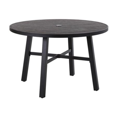 LETRIGHT INDUSTRIAL Letright Industrial 258901 Four Seasons Courtyard Adelaide Dine Table; 43.90 x 43.90 x 28.35 in. 258901